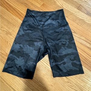 Beyond Yoga Camo Bike Shorts